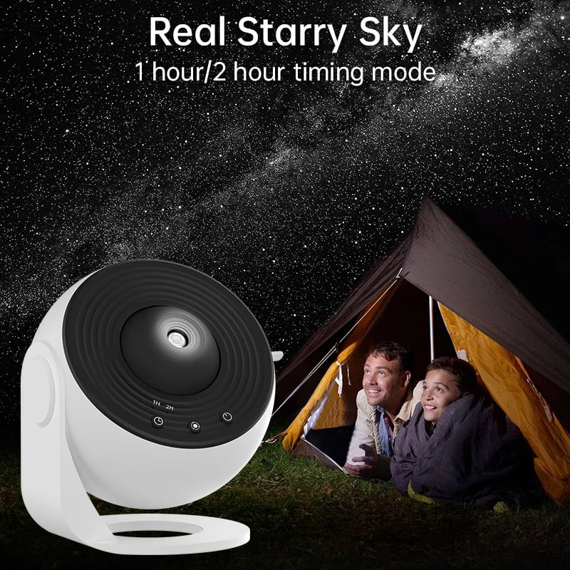 Star Projector 12 Constellations High-Res USB-C & Bluetooth
