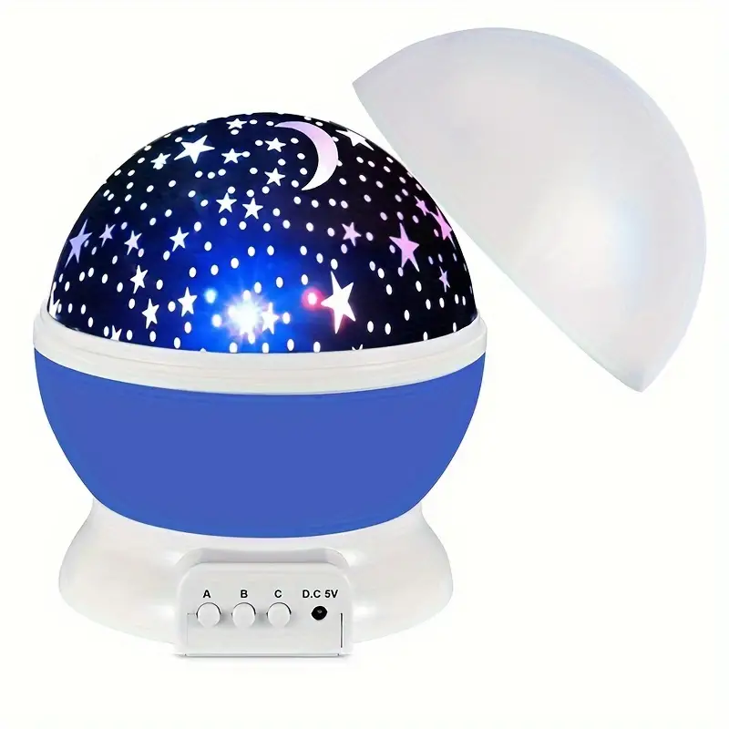 Star Projector Night Lamp Soothing Projection USB Rechargeable
