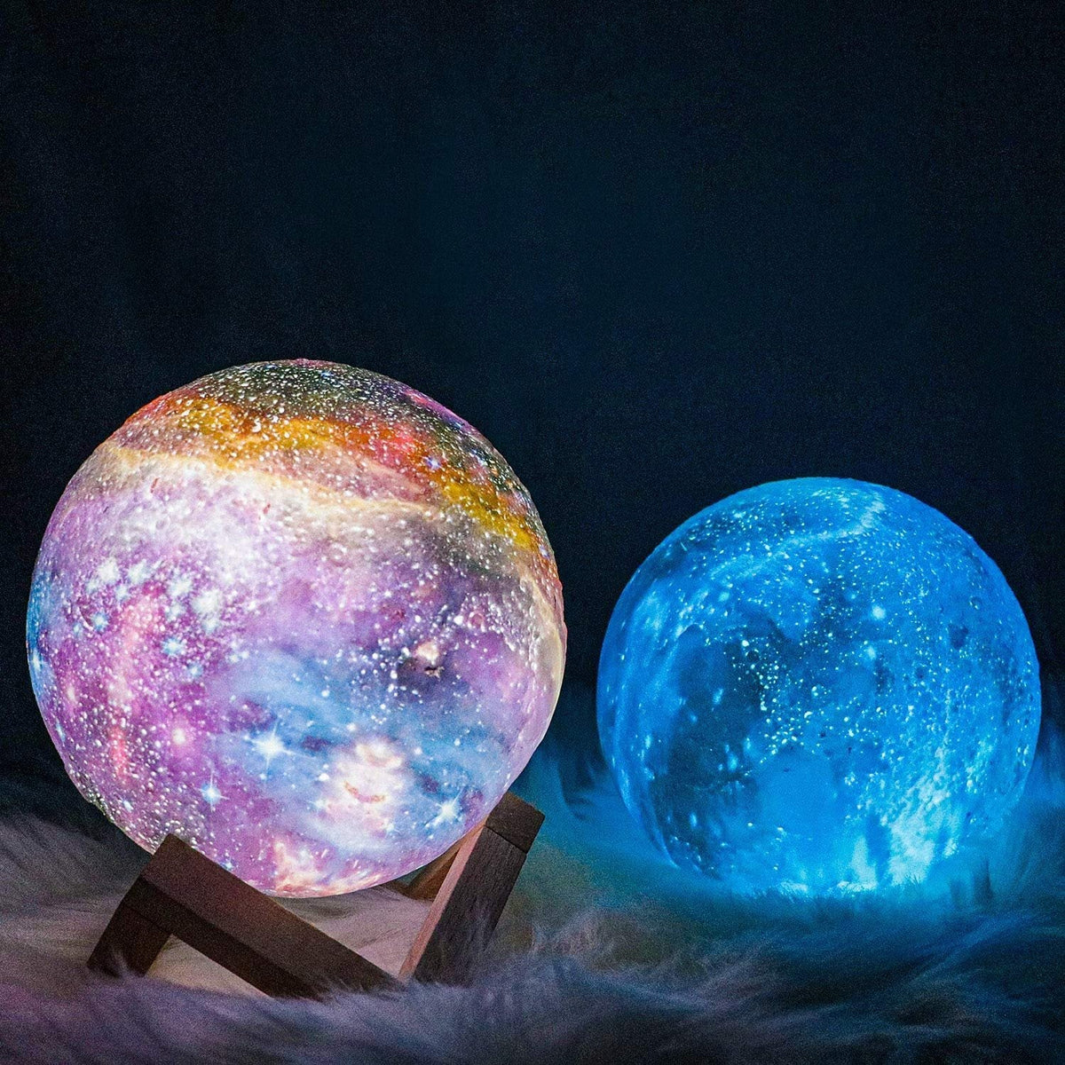 Star Projector Soft LED Rechargeable Touch Control
