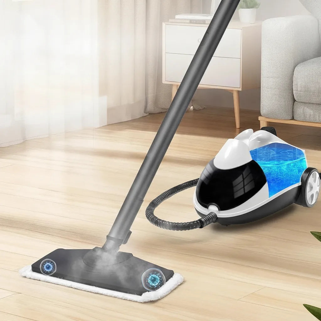 Steam Cleaner High-Pressure 2L Removable Tank Fast Heat-Up
