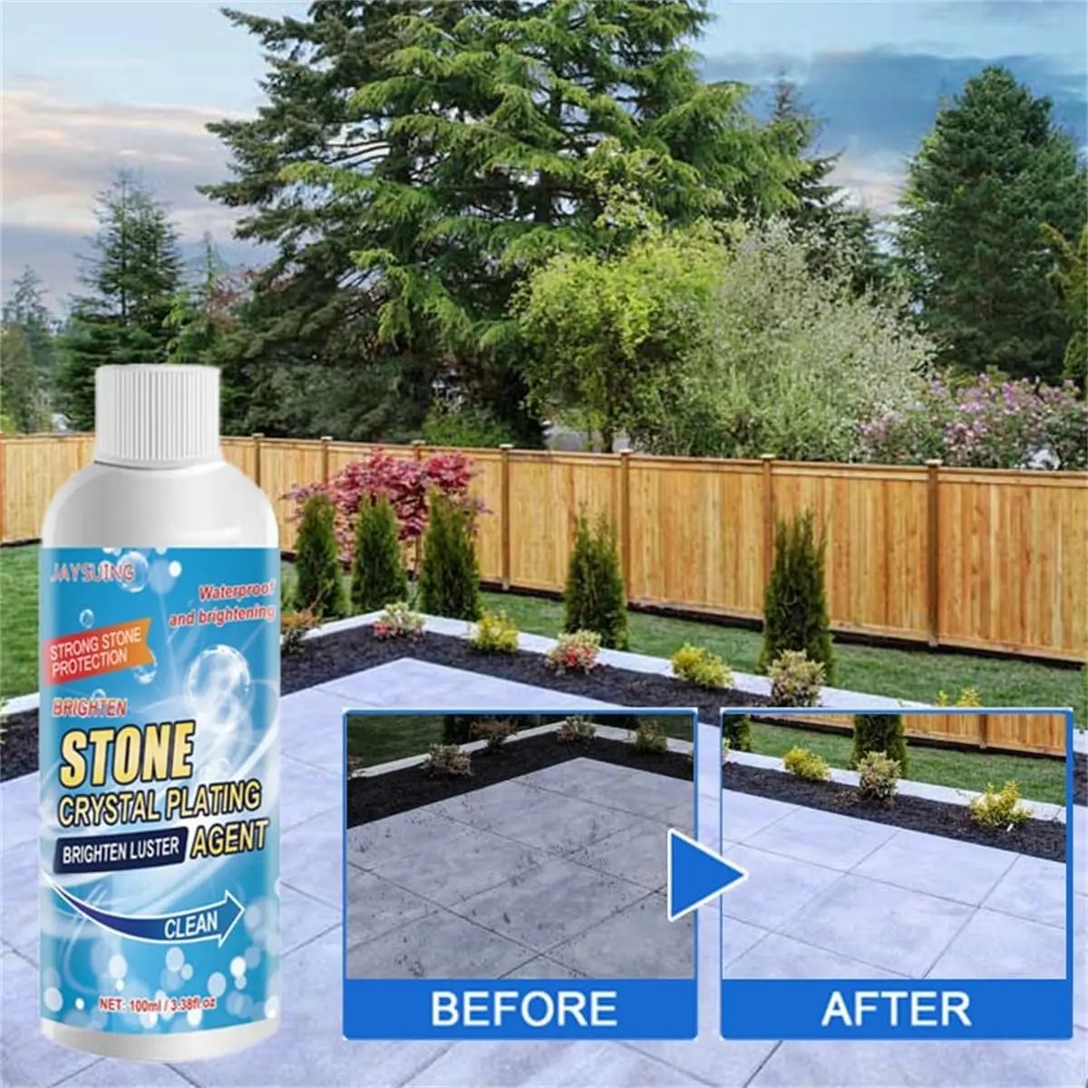 Stone Cleaner Natural Biodegradable Shine Restorer