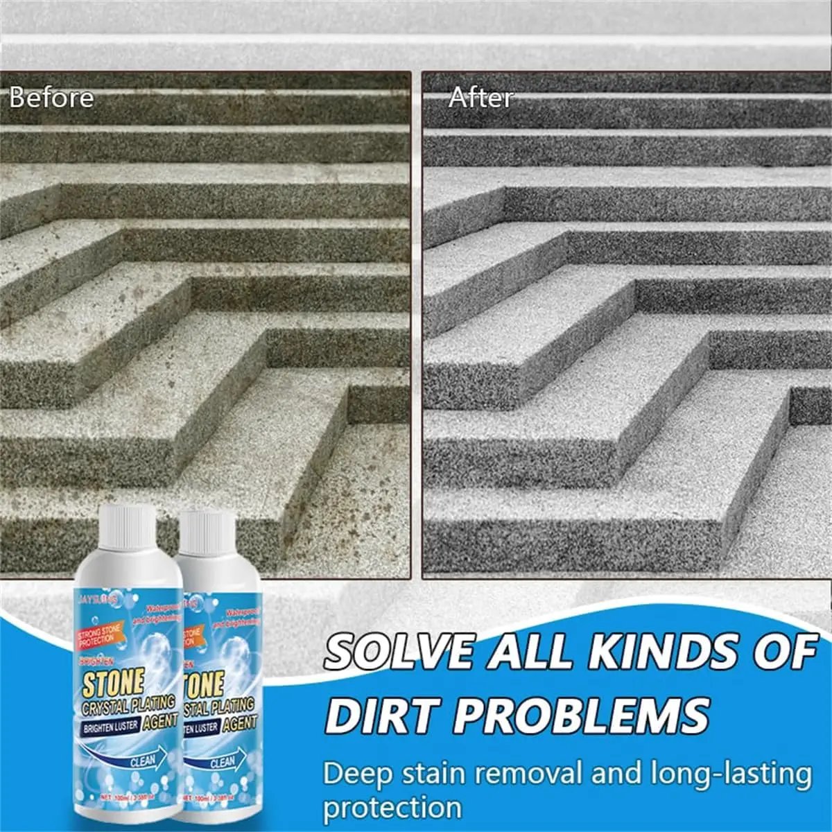 Stone Cleaner Natural Biodegradable Shine Restorer