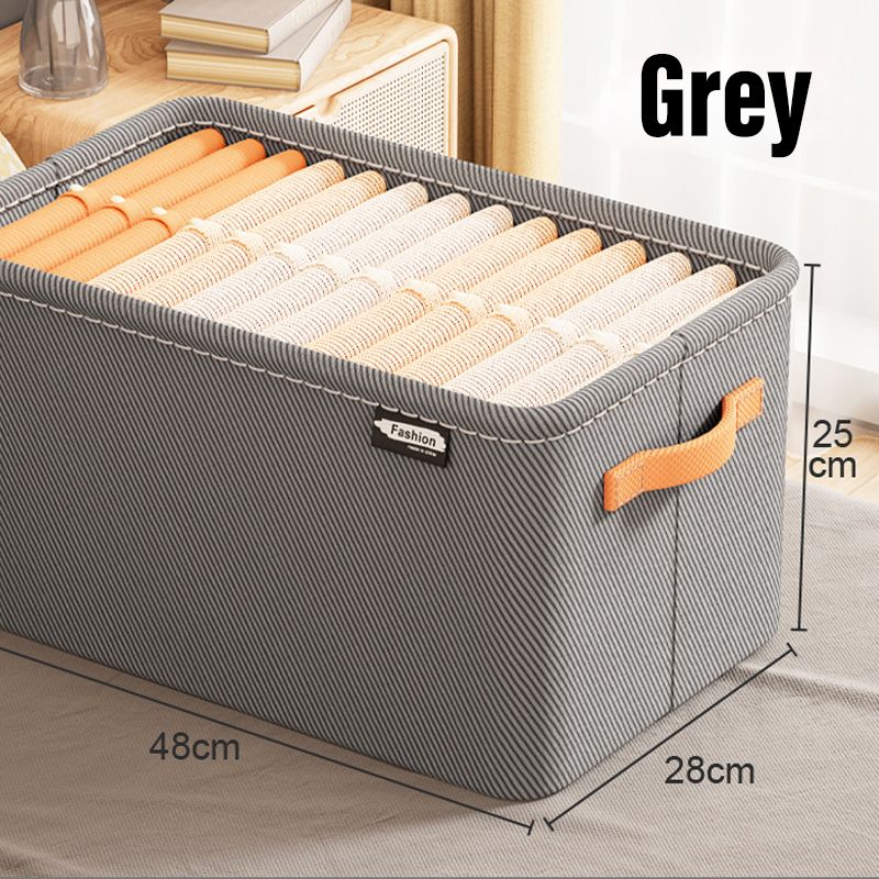 Storage Box Foldable Cord Fabric & Reinforced Handles
