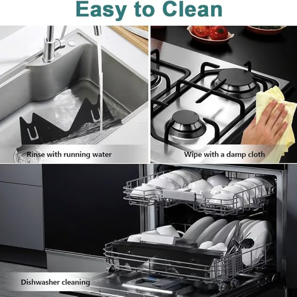 Stove Gap Cover Adjustable Telescopic Stainless Steel