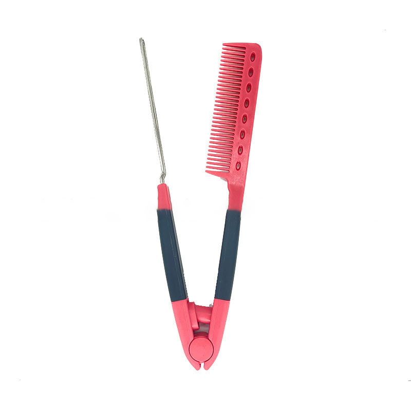 Straightening Comb V-Shaped Gentle Detangling & Heat Protection