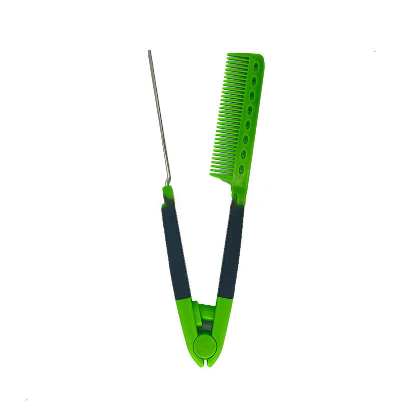 Straightening Comb V-Shaped Gentle Detangling & Heat Protection