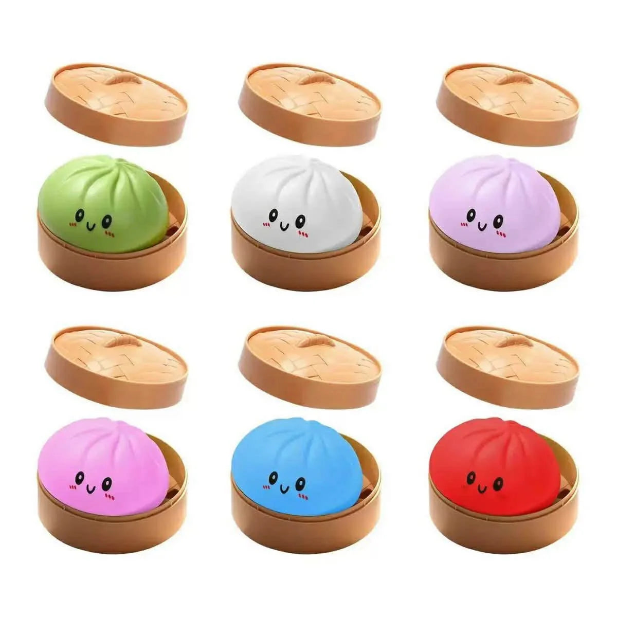 Stress Ball Dumpling Design Ultra-Soft & Stretchy