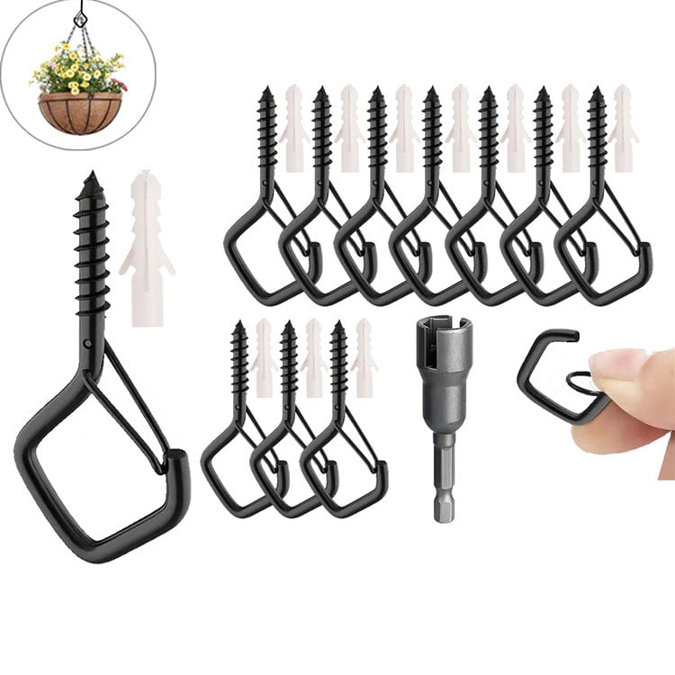 String Light Hooks Stainless Steel Safety Lock
