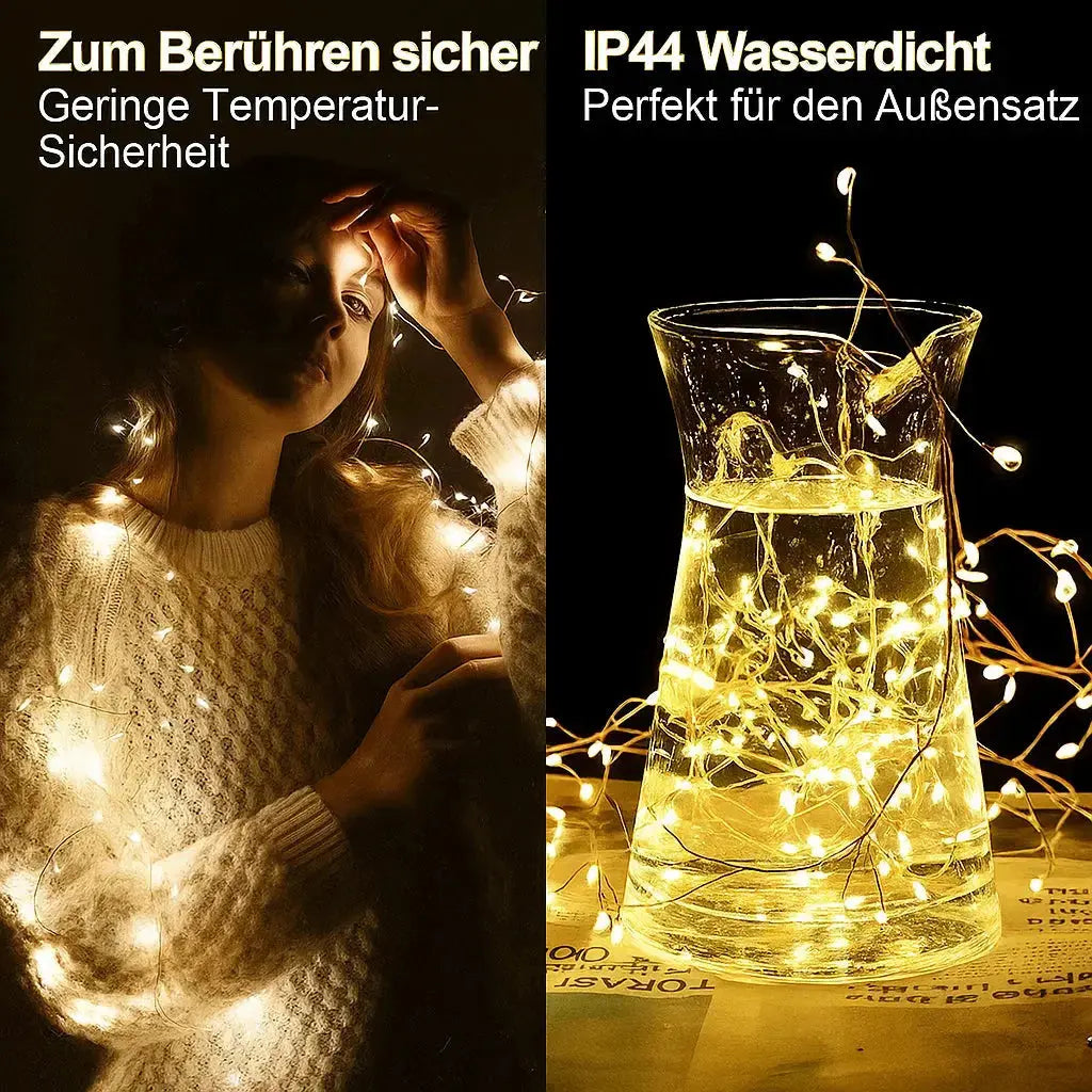 String Lights Copper Wire 300 LEDs USB IP65