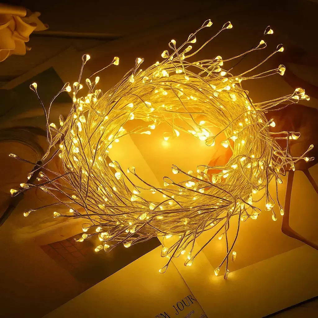 String Lights Copper Wire 300 LEDs USB IP65