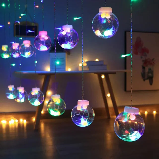 String Lights Solar-Powered Waterproof Warm Vintage Bulbs