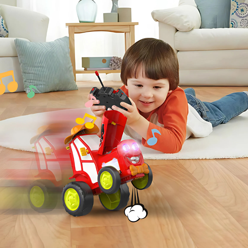 Stunt Car Remote Control USB Rechargeable Lights & Music
