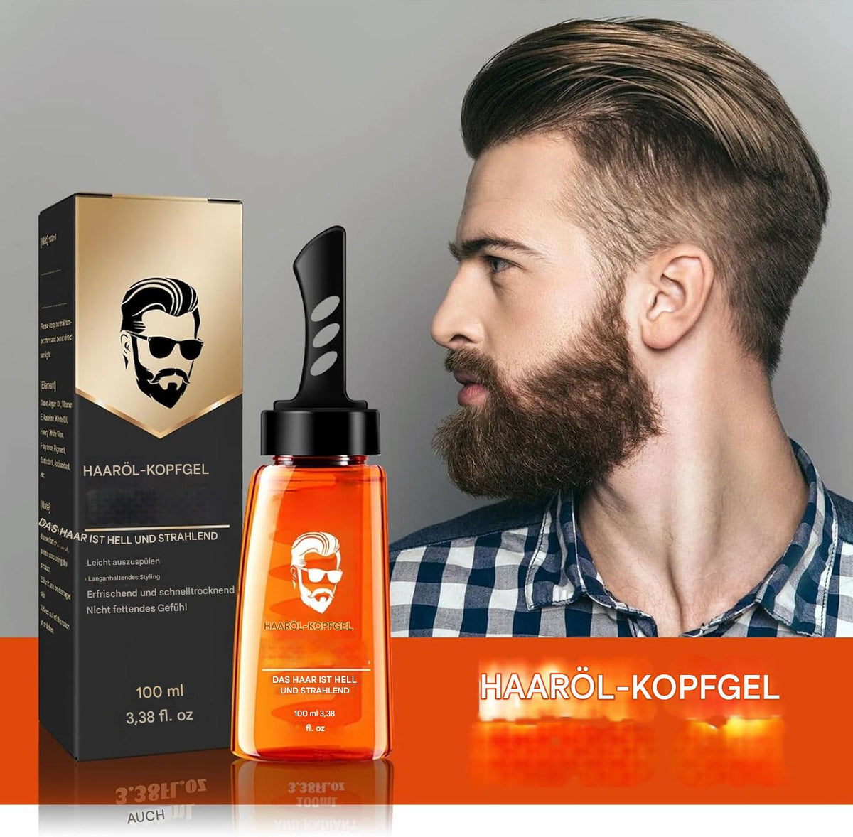 Styling Gel Non-Greasy Long-Lasting Hold