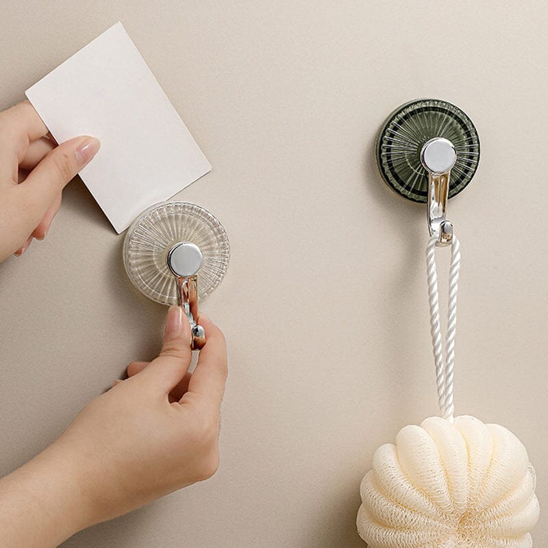 Suction Cup Hooks No-Drill Strong Waterproof Suction