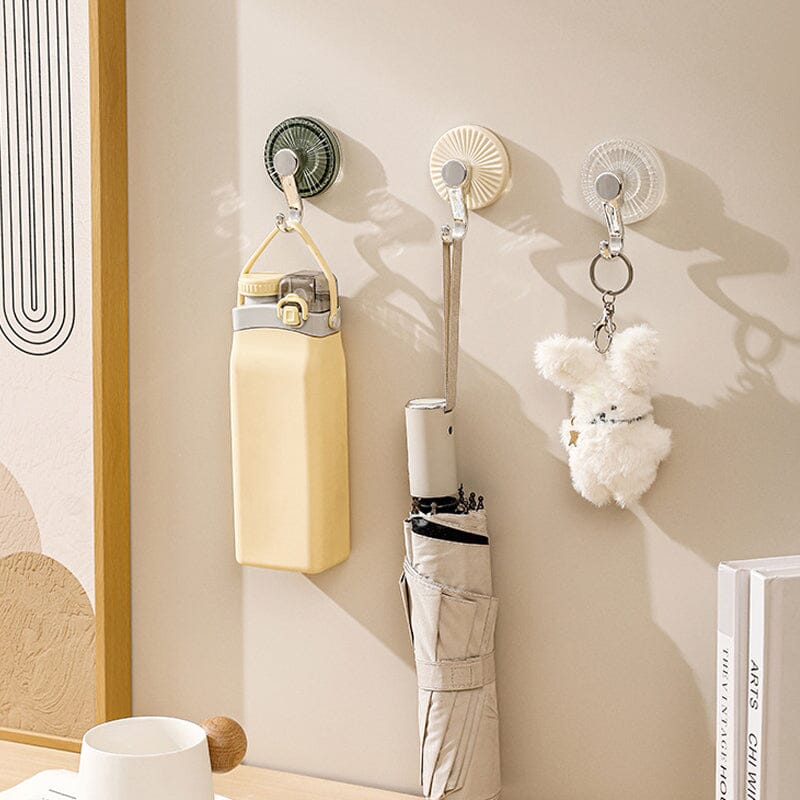 Suction Cup Hooks No-Drill Strong Waterproof Suction