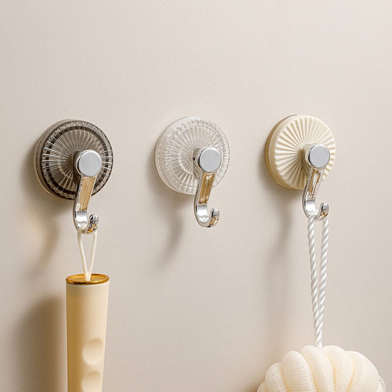 Suction Cup Hooks No-Drill Strong Waterproof Suction