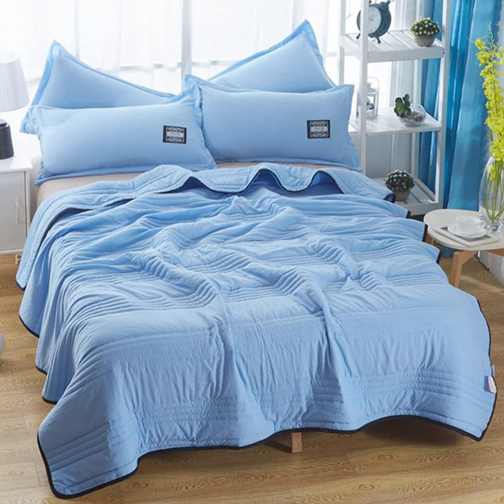 Summer Blanket Cotton-Bamboo Breathable & Ultralight