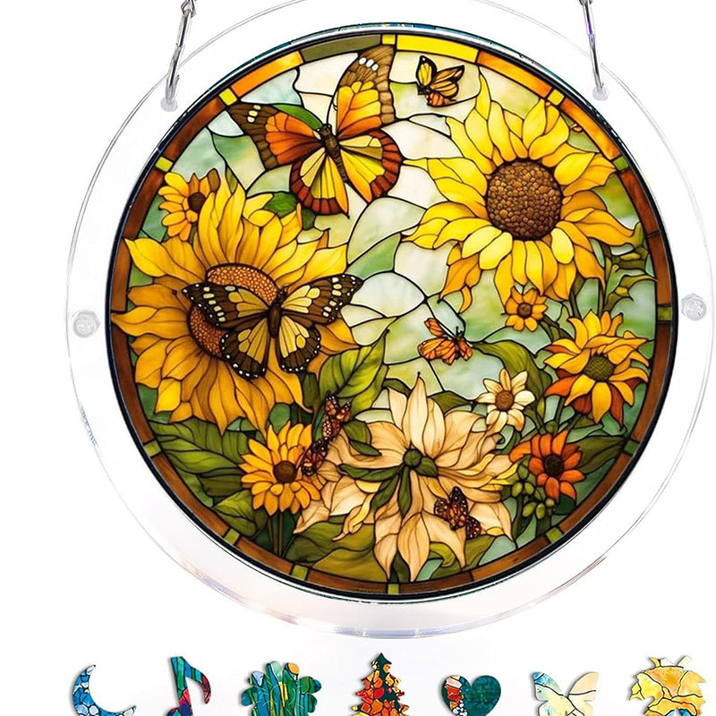 Sun Catcher Shatterproof Acrylic Rainbow Reflections