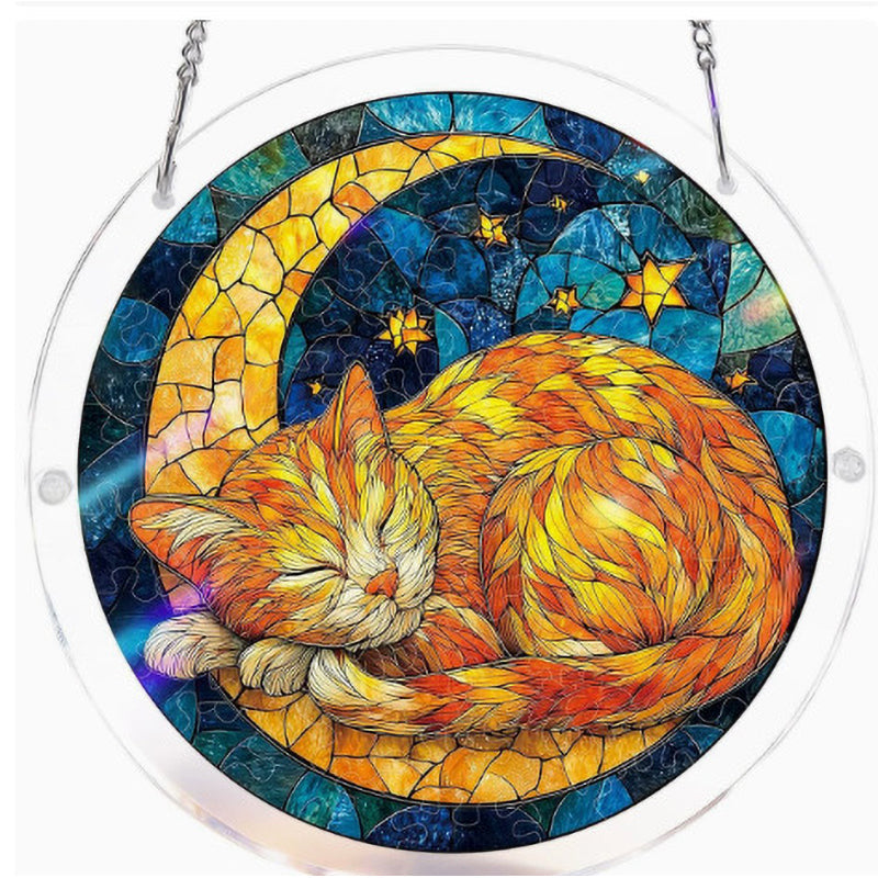 Sun Catcher Shatterproof Acrylic Rainbow Reflections