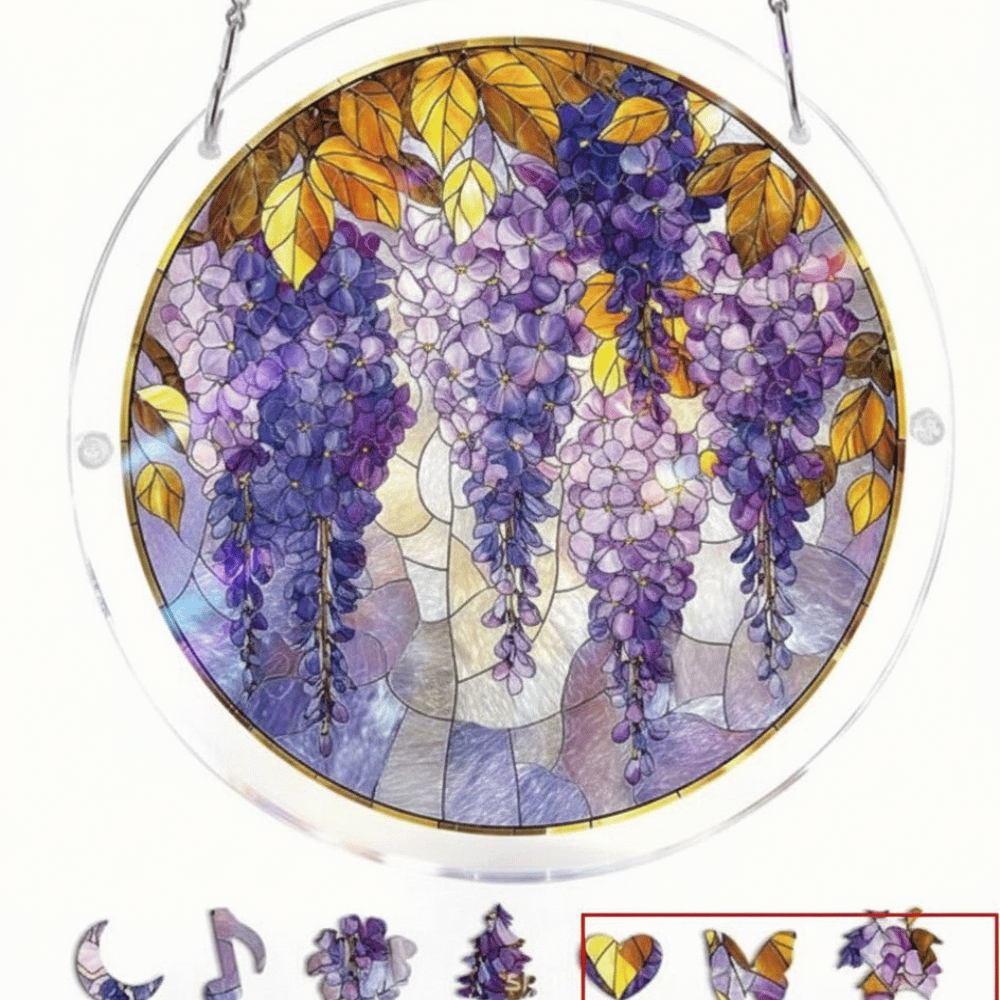Sun Catcher Shatterproof Acrylic Rainbow Reflections