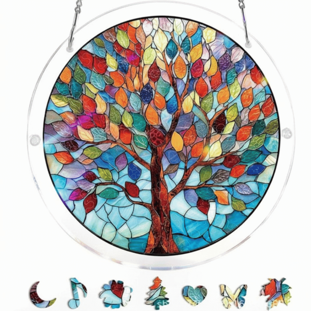 Sun Catcher Shatterproof Acrylic Rainbow Reflections