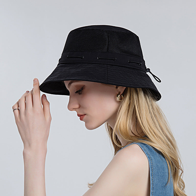 Sun Hat Breathable Wide Brim & Adjustable Chin Strap