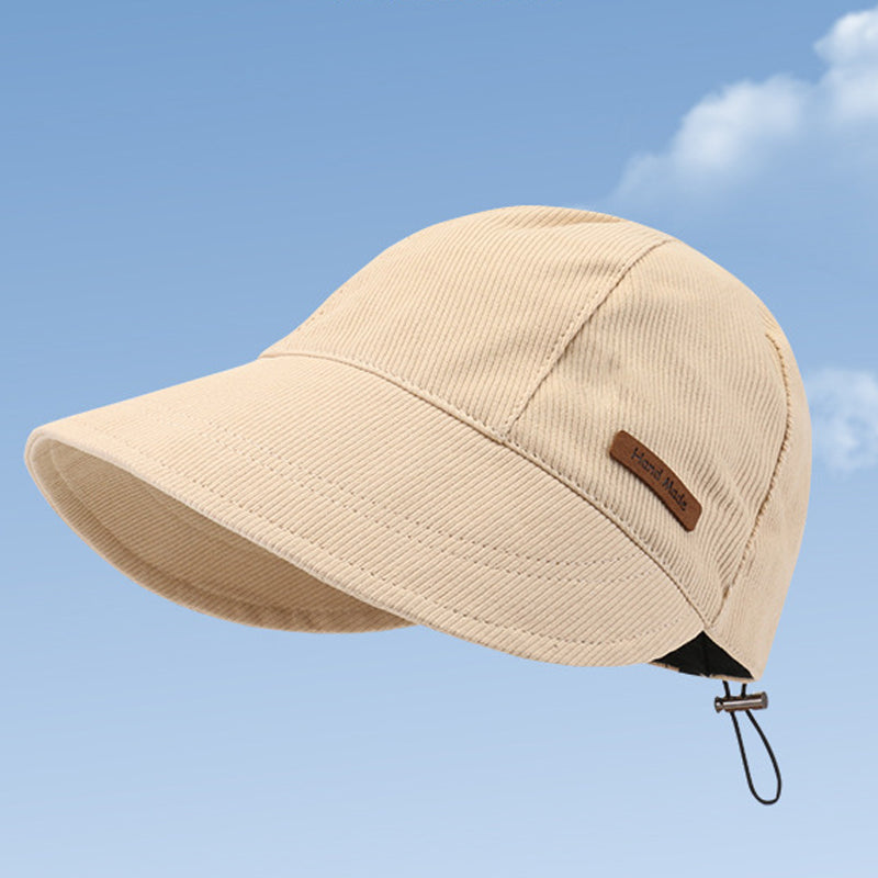 Sun Hat Foldable Wide Brim Water-Repellent Cotton