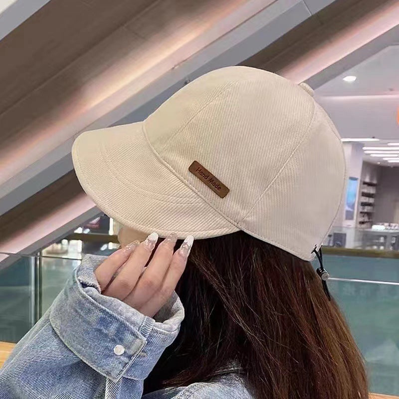 Sun Hat Foldable Wide Brim Water-Repellent Cotton