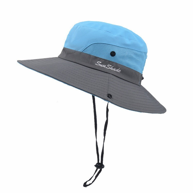 Sun Hat UPF 50+ Wide Brim & Breathable Mesh