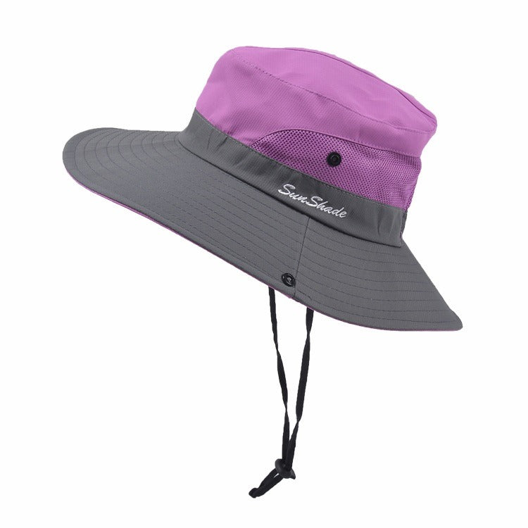 Sun Hat UPF 50+ Wide Brim & Breathable Mesh