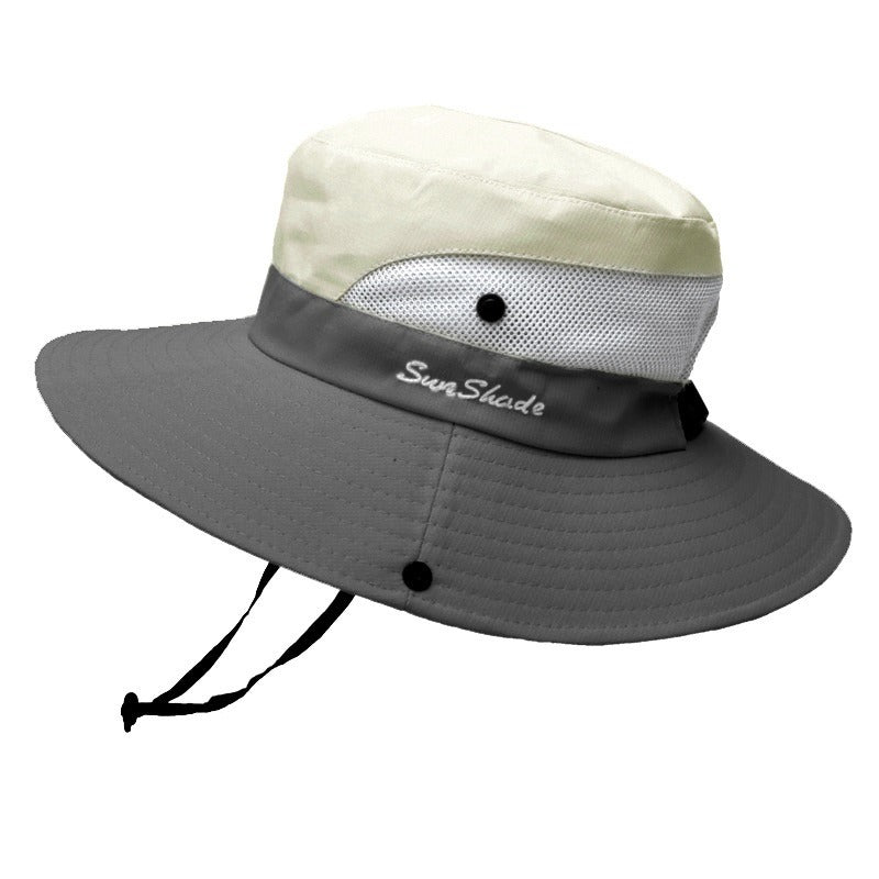 Sun Hat UPF 50+ Wide Brim & Breathable Mesh