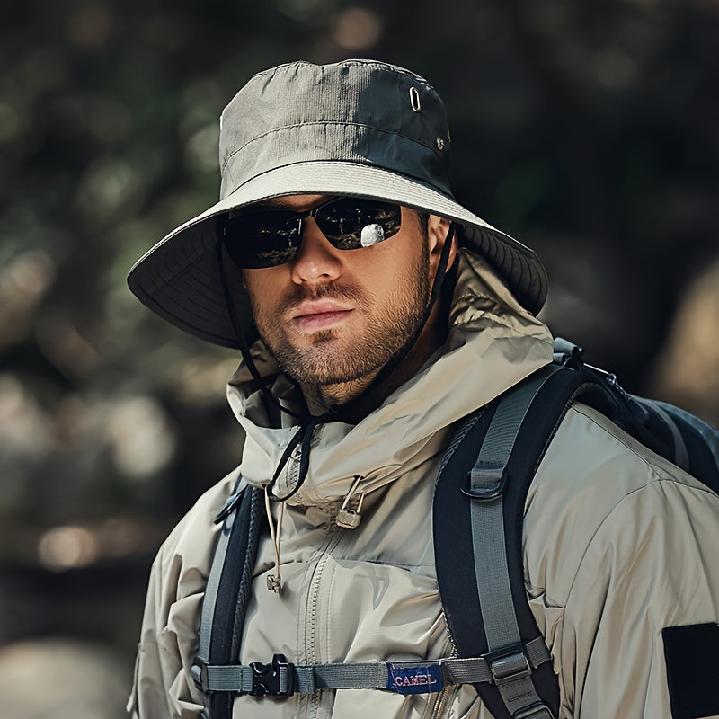 Sun Hat UPF 50 Wide Brim & Breathable Mesh