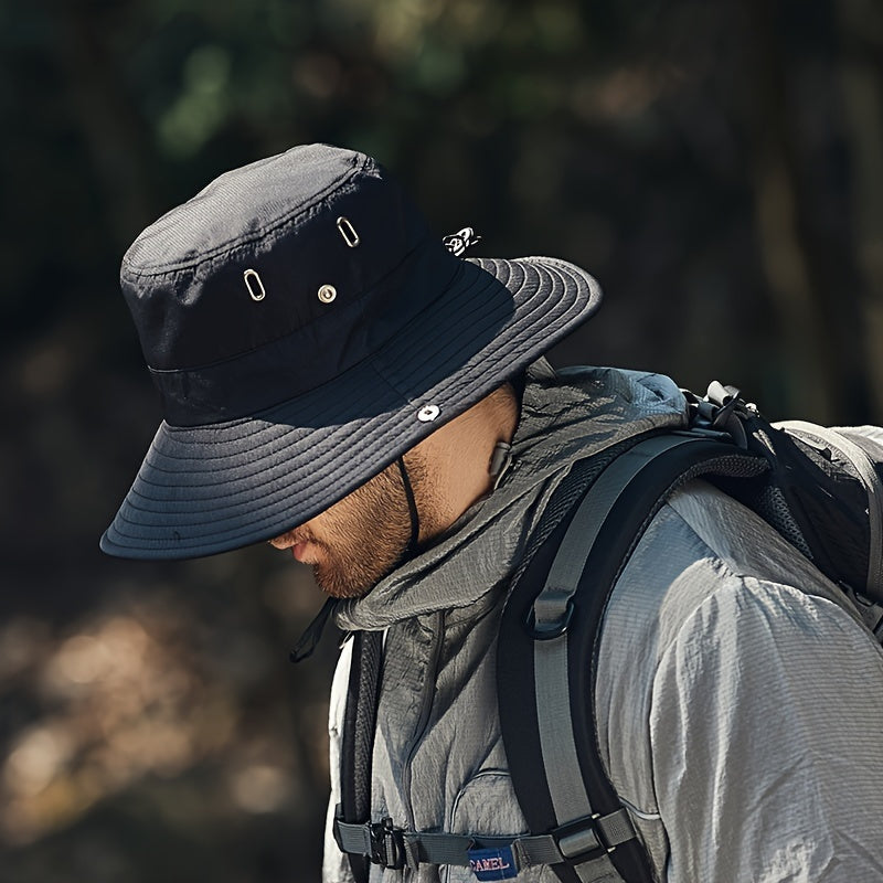 Sun Hat UPF 50 Wide Brim & Breathable Mesh