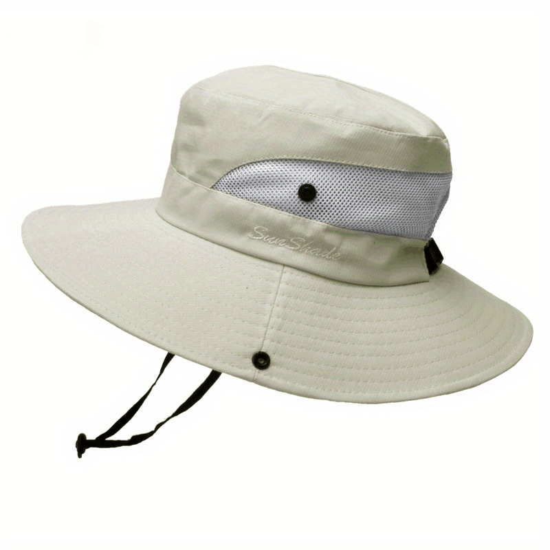 Sun Hat UPF 50+ Wide Brim & Breathable Mesh