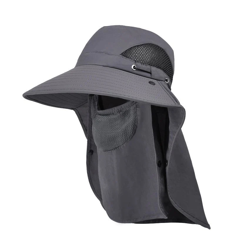 Sun Hat Wide Brim Detachable Neck & Face Shield