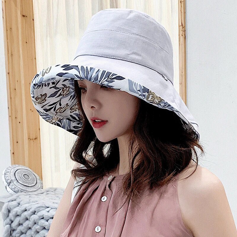 Sun Hat Wide Brim & Reversible UV Protection