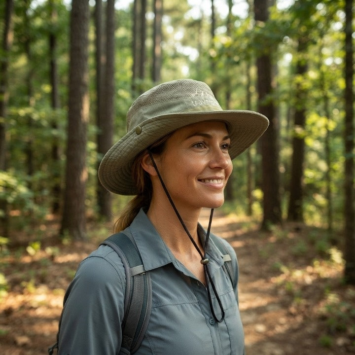 Sun Hat Wide Brim UV Protection & Adjustable Fit