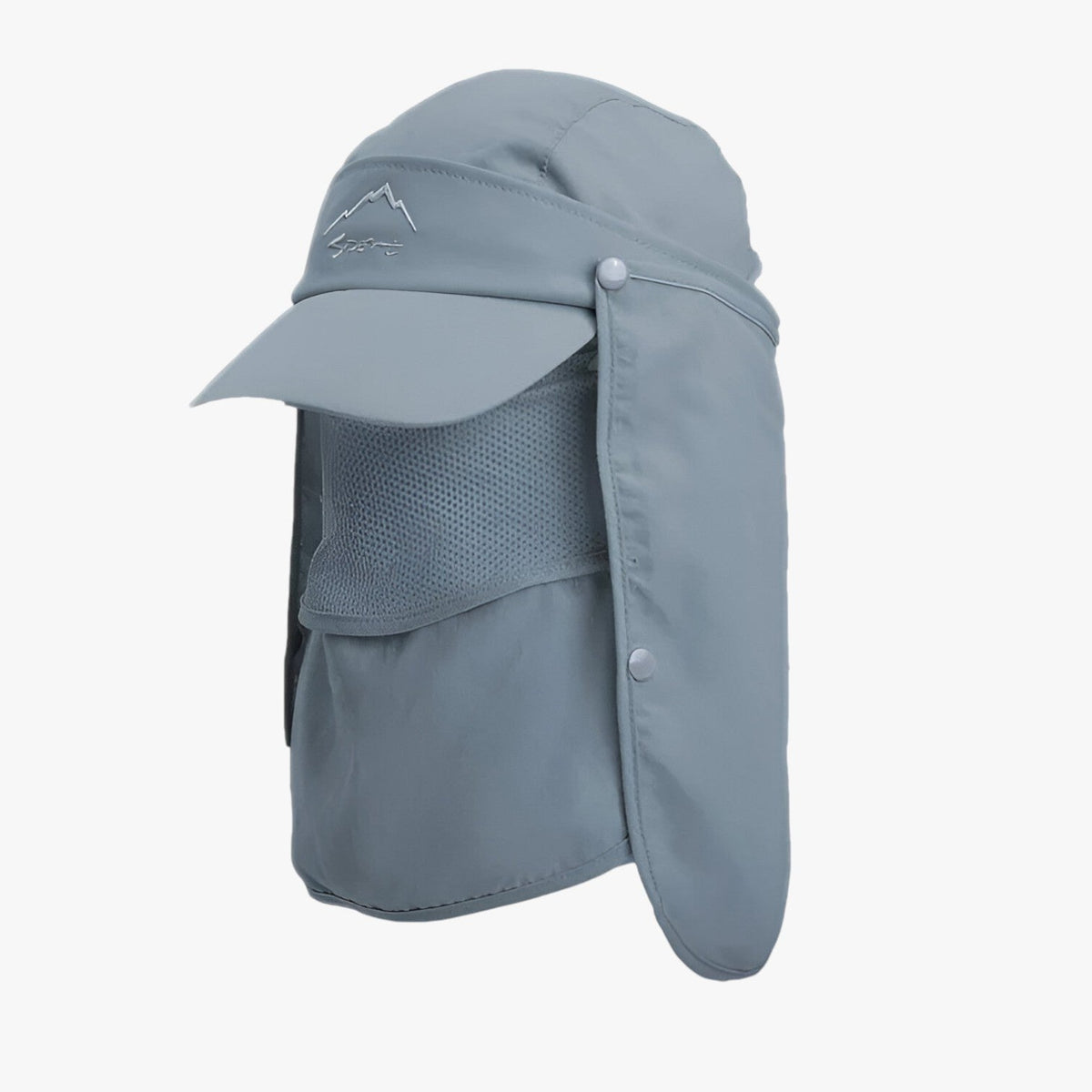 Sun Hat Wide Brim UV Protection Detachable Neck Flap
