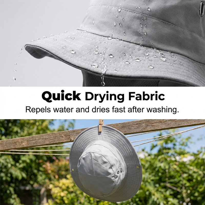 Sun Protection Hat Detachable Face Shield Cooling Mesh Ventilation