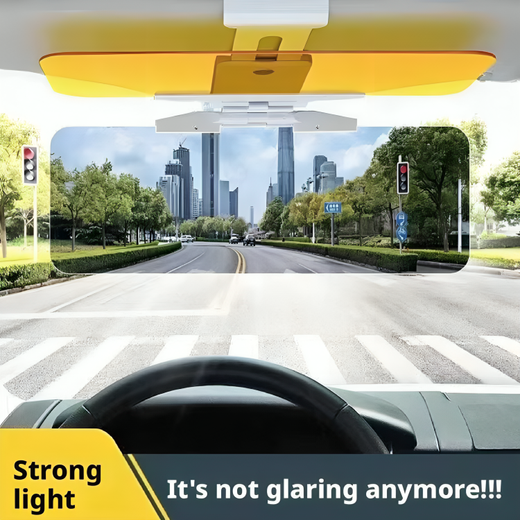 Sun Visor Shield Universal Fit Tool-Free UV Protection