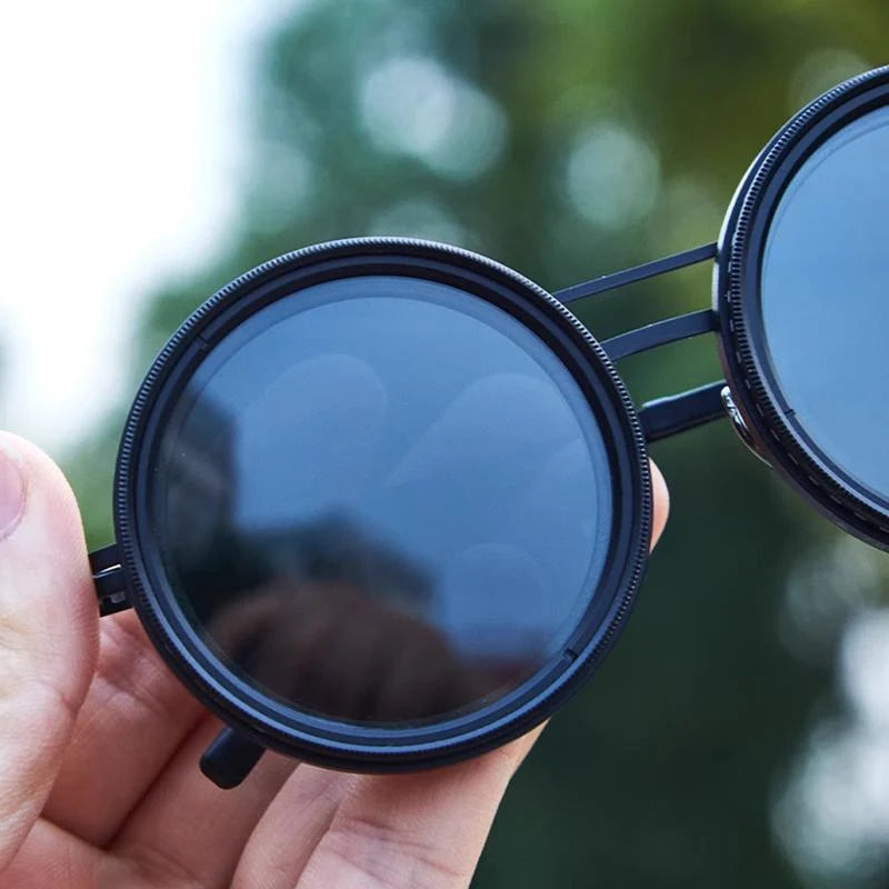 Sunglasses Adjustable Tint UV400 Protection Comfortable Fit