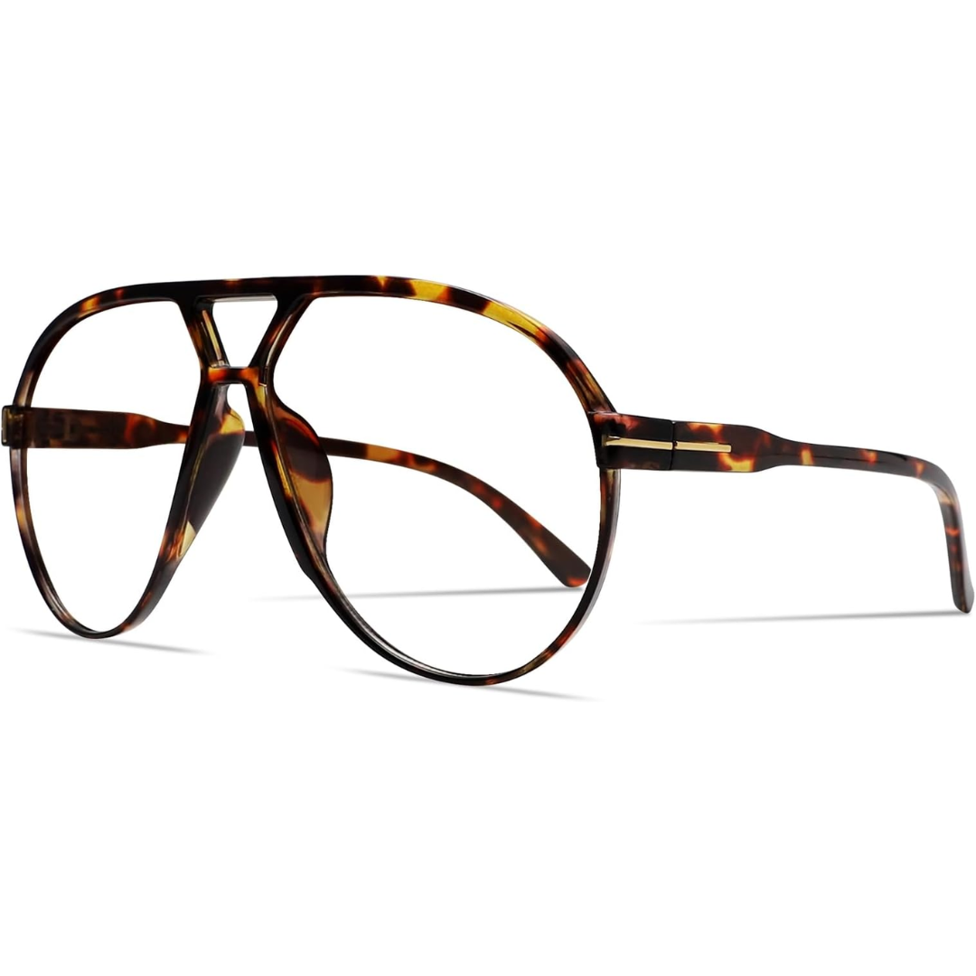 Sunglasses Oversized Aviator UV400 Lightweight & Adjustable Fit