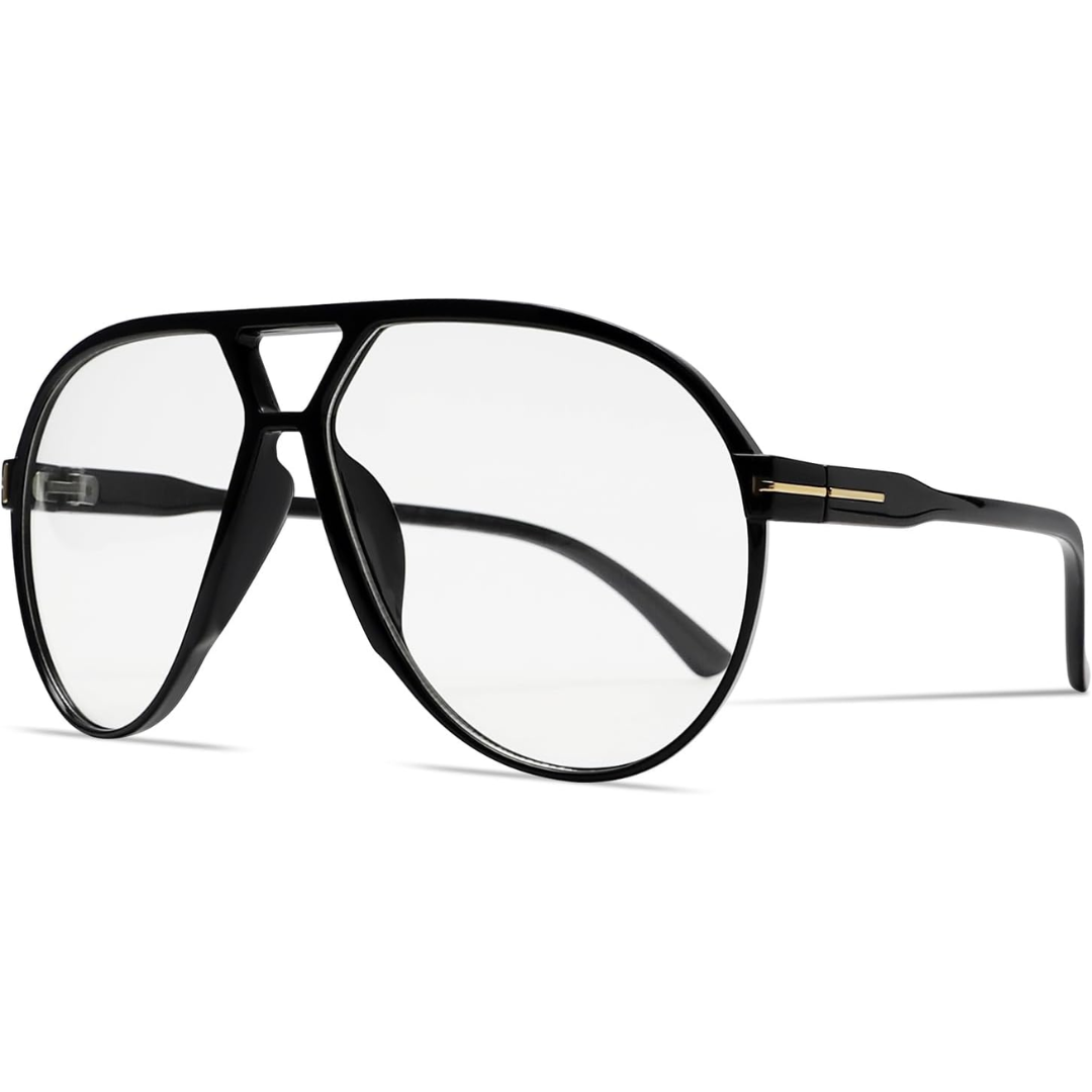 Sunglasses Oversized Aviator UV400 Lightweight & Adjustable Fit