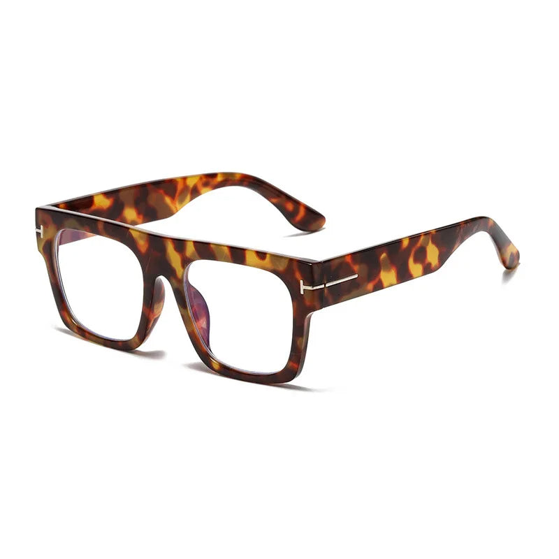 Sunglasses Oversized Square Frame Sun Protection