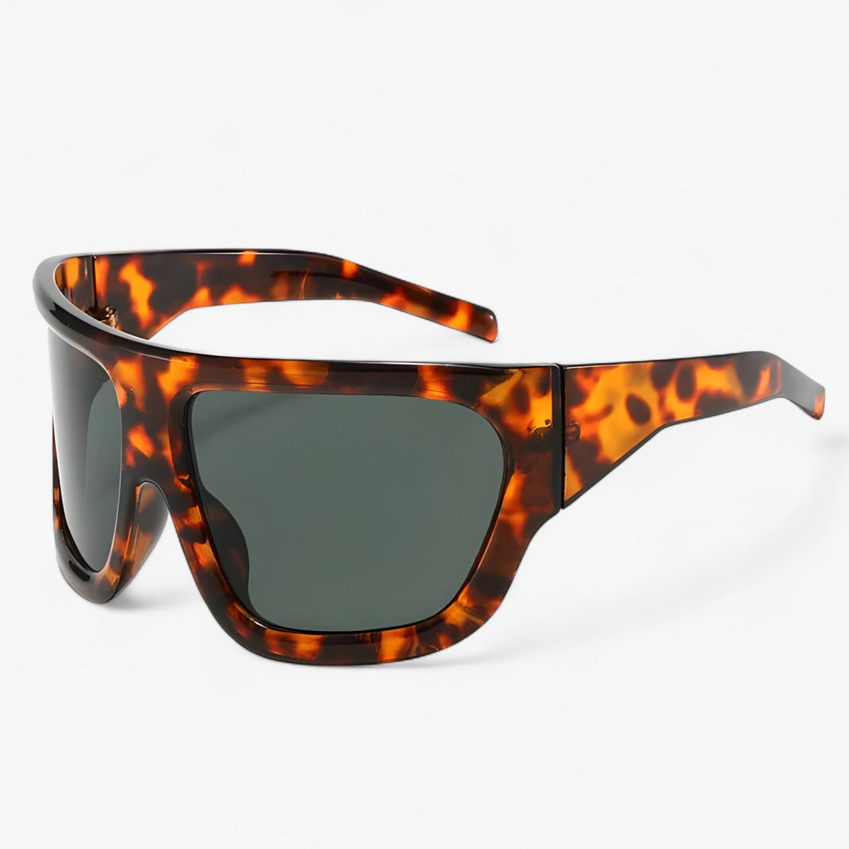 Sunglasses Oversized Wrap-Around UV400 Anti-Reflective