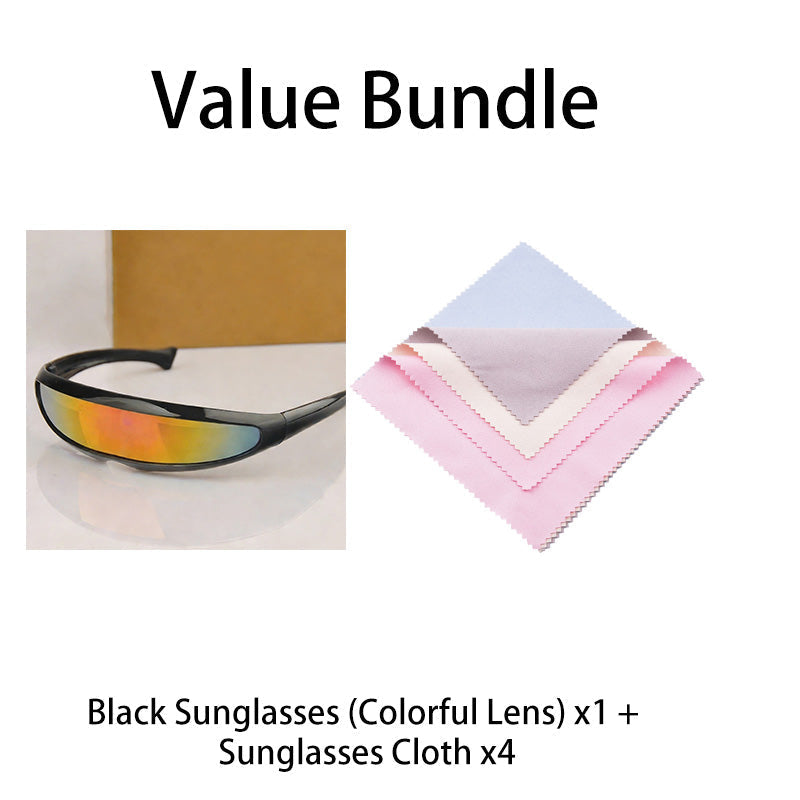 Sunglasses Panoramic Single Lens Ultralight Sun Protection