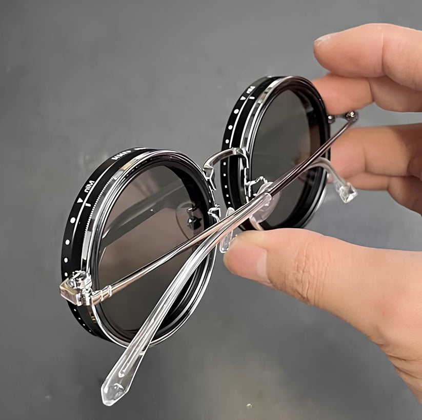 Sunglasses Photochromic Lenses UV400 Metal Frame