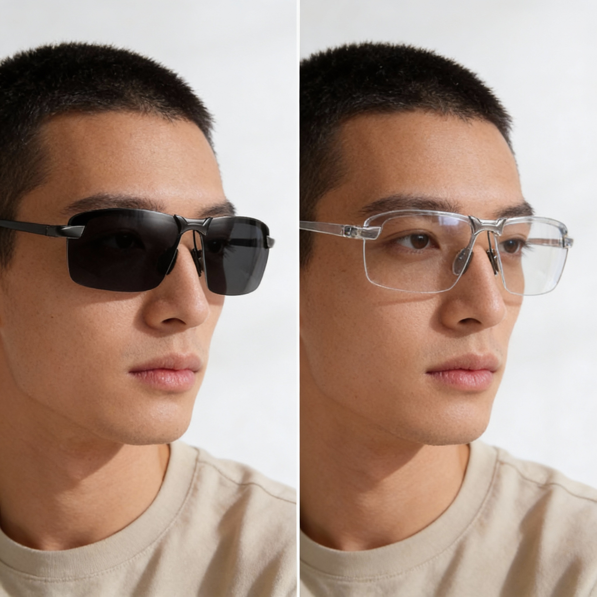 Sunglasses Photochromic & Polarized UV400 Protection