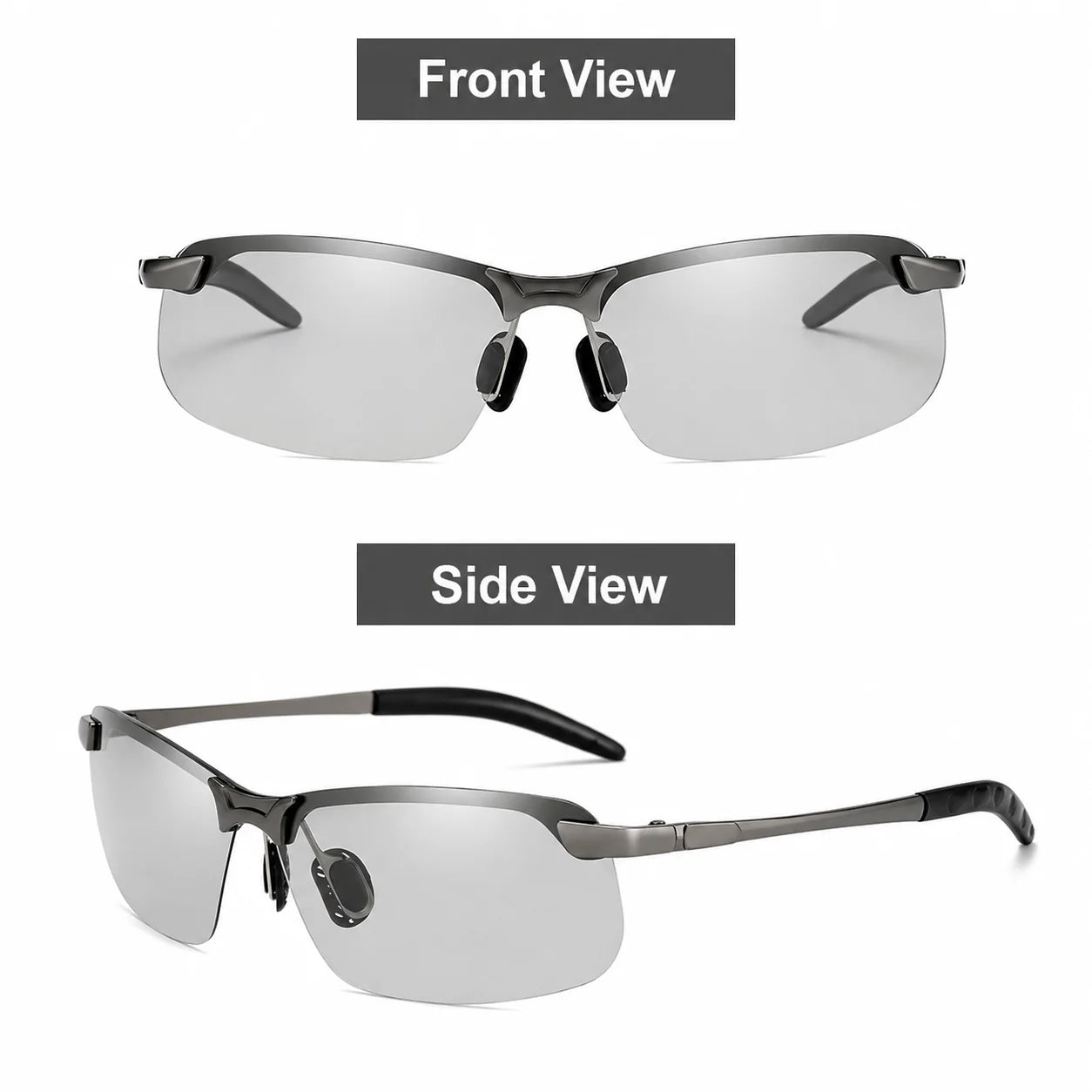 Sunglasses Photochromic Polarized UV400 Protection