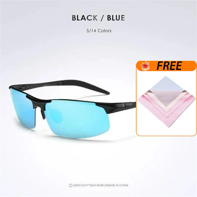 Sunglasses Photochromic & Polarized UV400 Ultralight Aluminum Frame